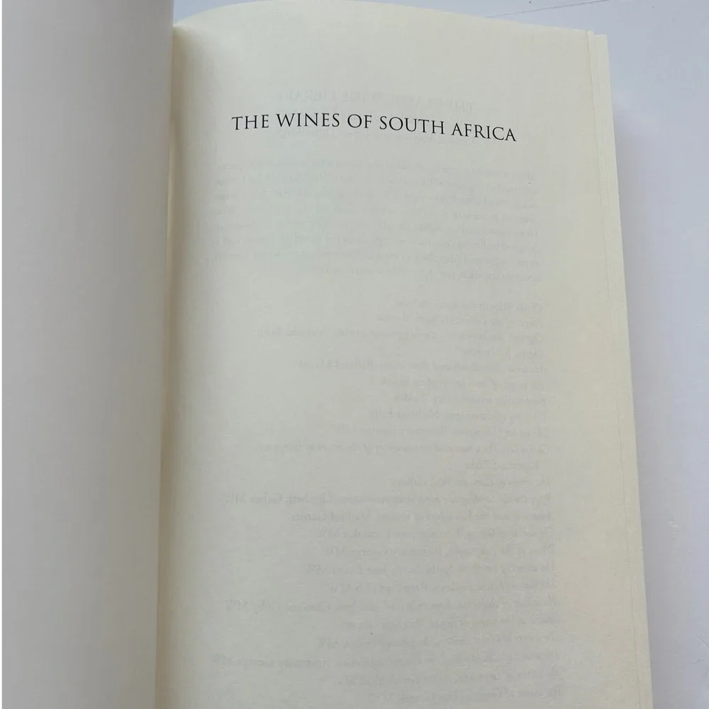 The Wines of South Africa by Jim Clarke Academie Du Vin Library Paperback 2020